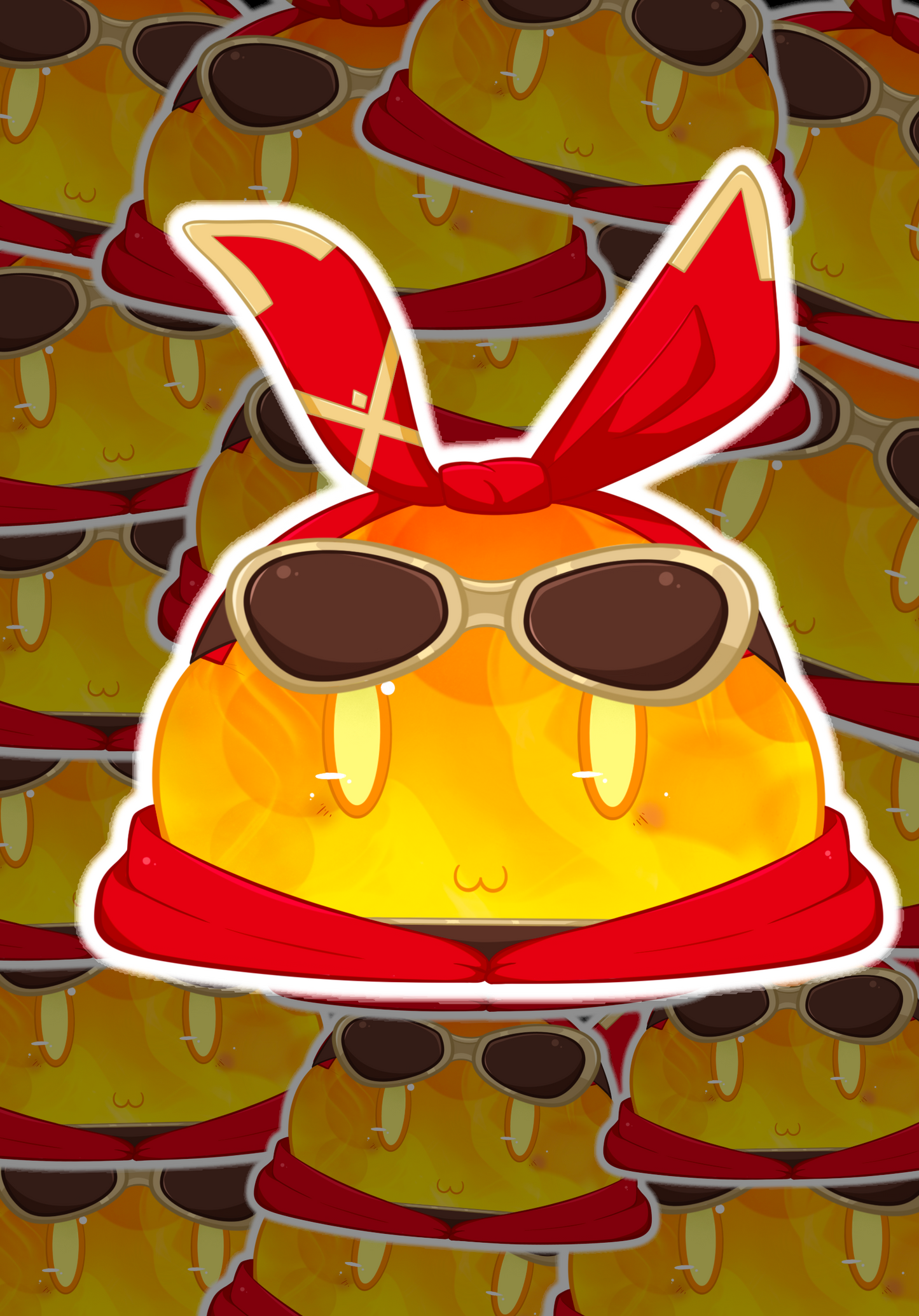 Amber Slime - Genshin Impact