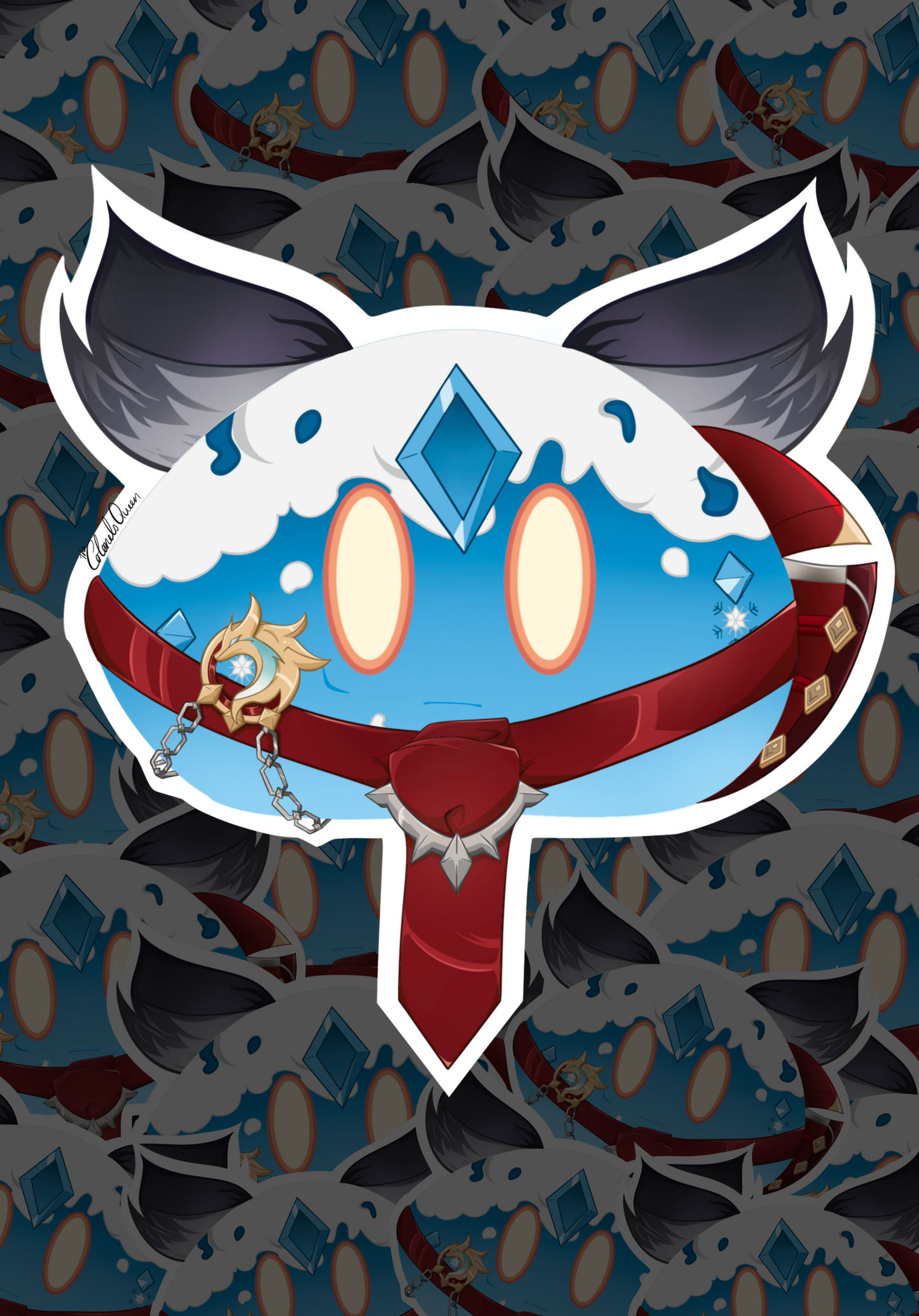 Wriothesley Slime - Genshin Impact