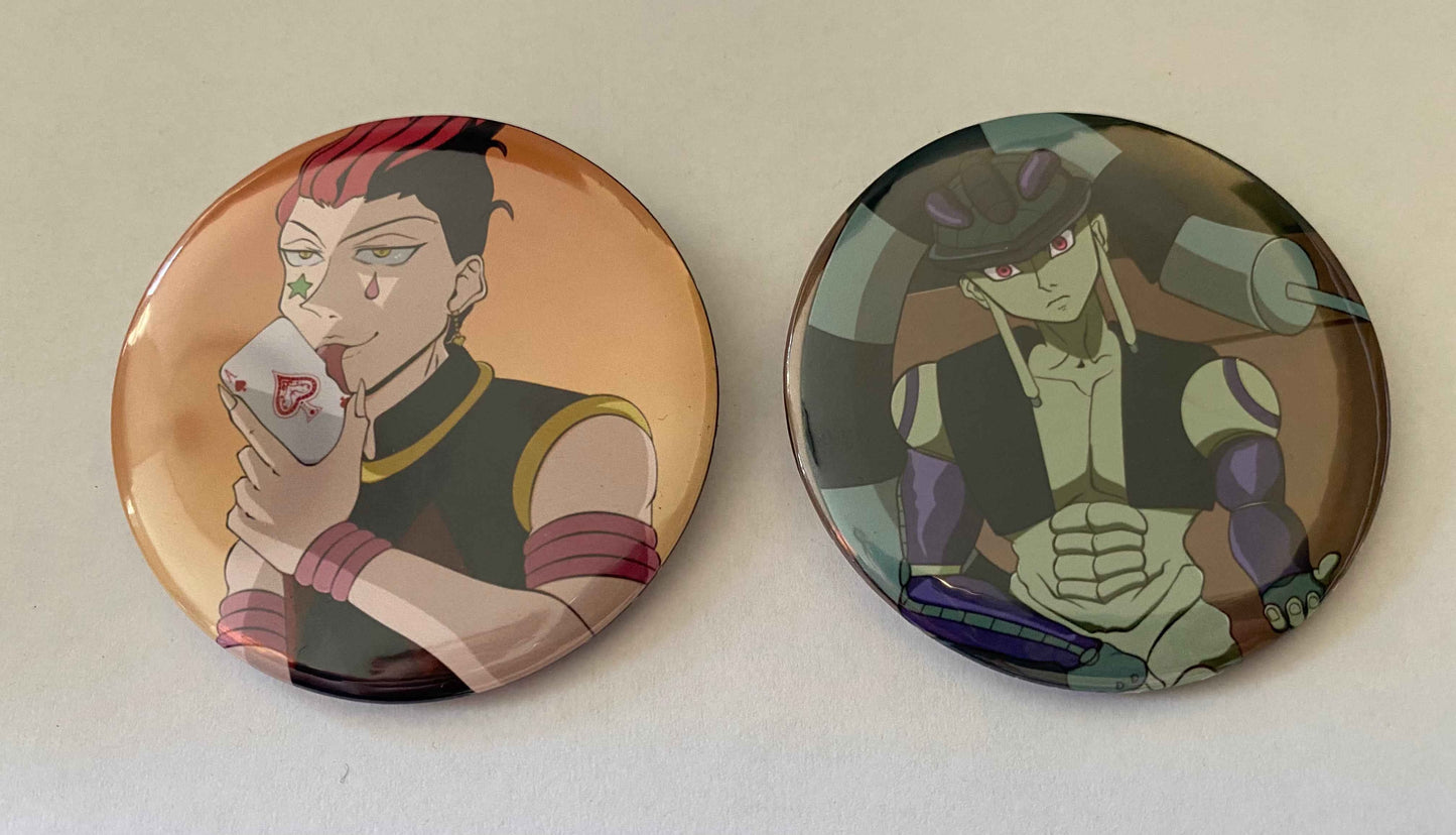 Hunter x Hunter Buttons