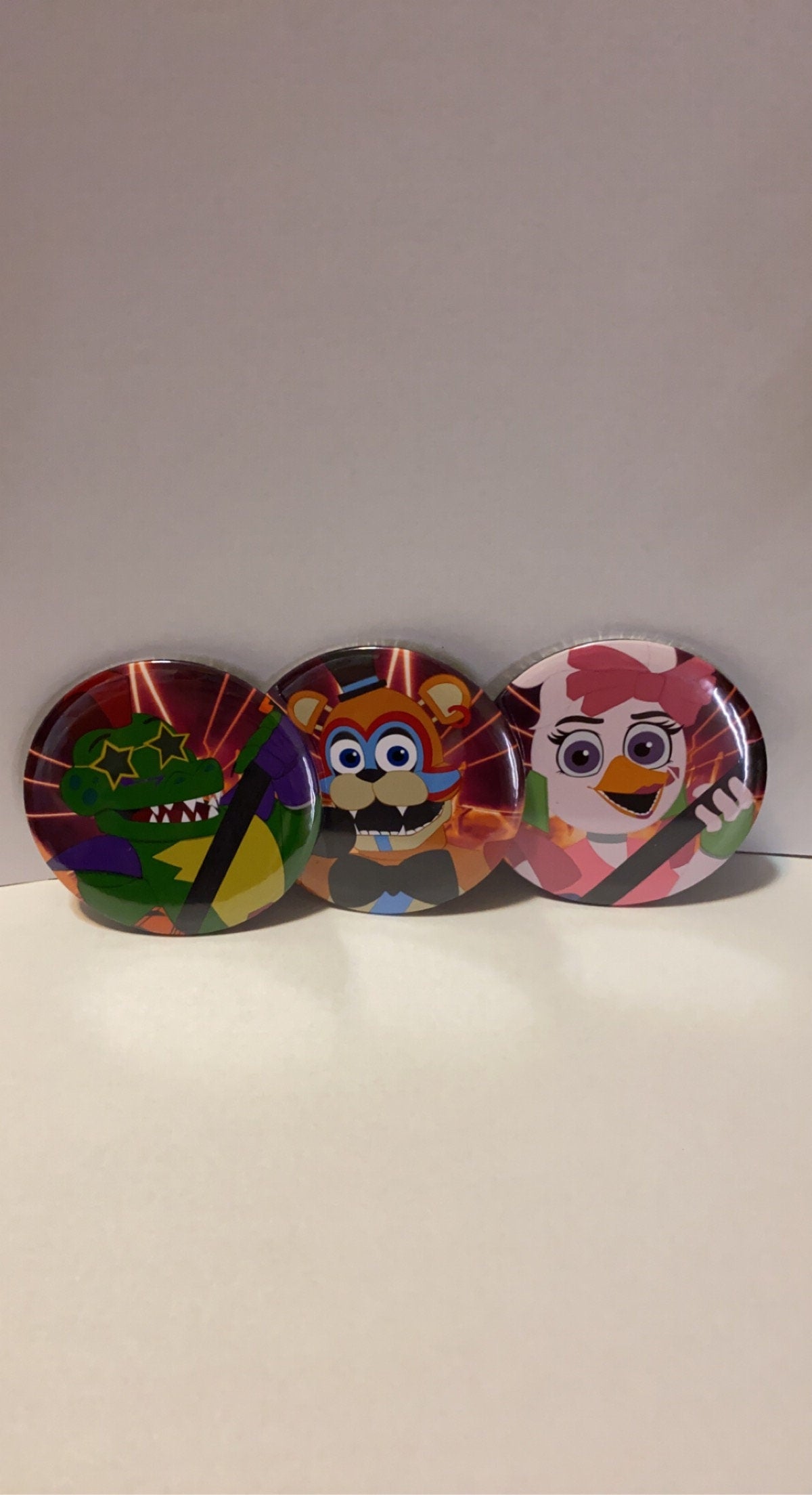 Five Nights at Freddy's Security Breach Buttons