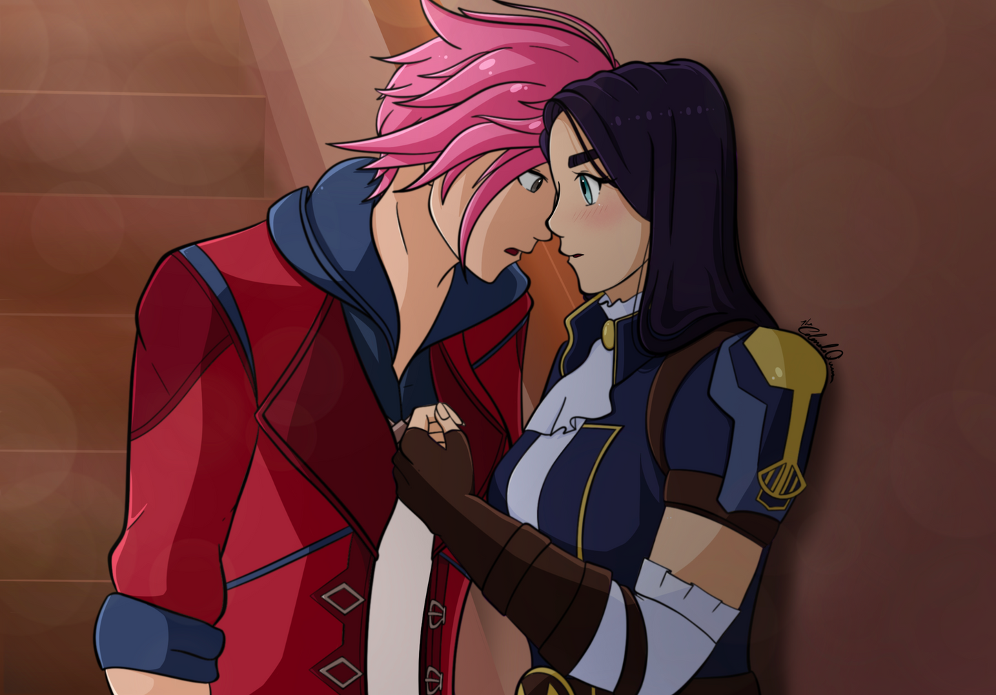 Vi/Caitlin - Arcane Print