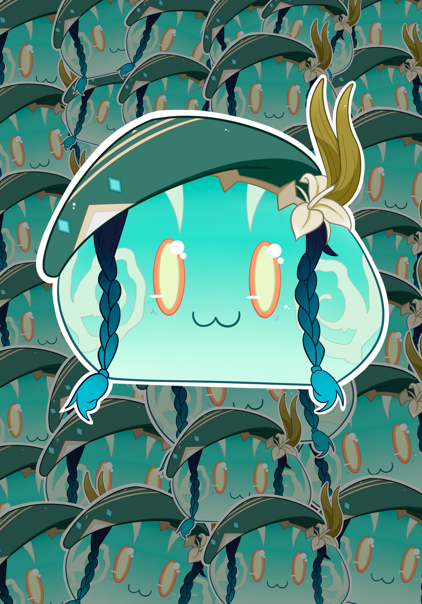 Venti Slime - Genshin Impact