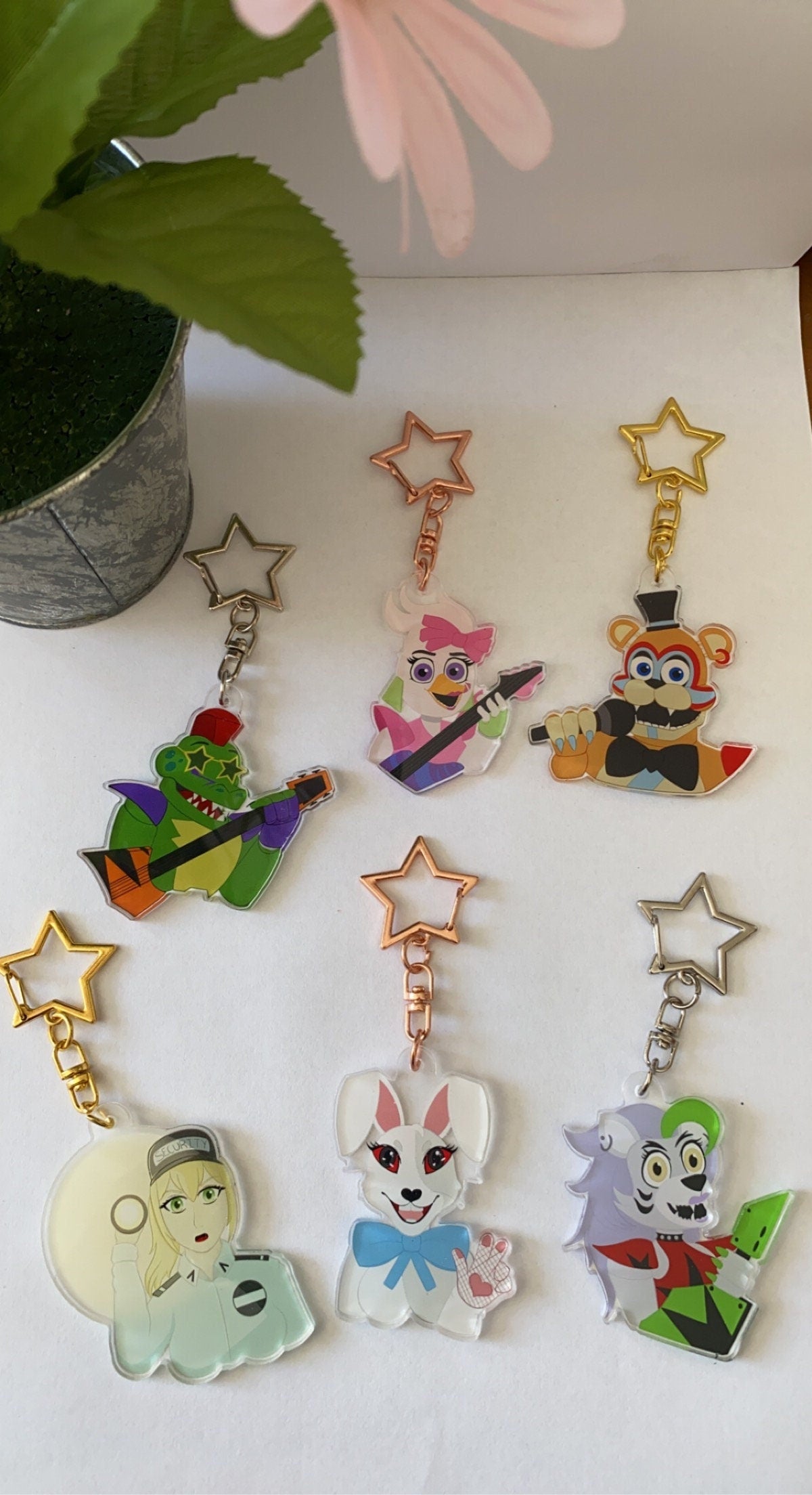 Five Nights at Freddy's Security Breach Charms